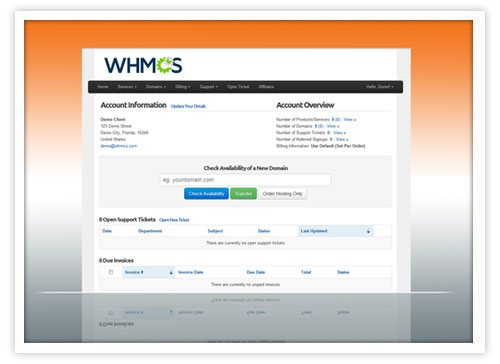 WHMCS reseller