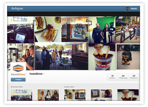 HostDime’s Instagram Contest Could Make You $25 Richer