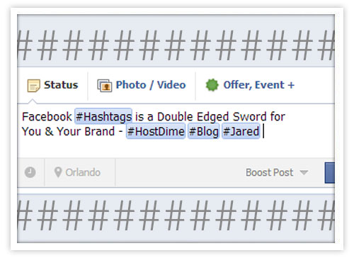 Facebook #Hashtags are a Double Edged Sword for You & Your Brand