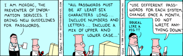 password security dilbert