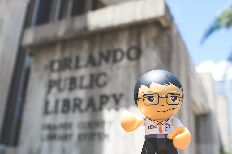 downtown orlando guide library