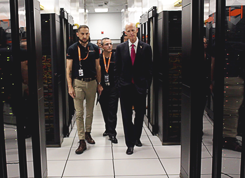 VIDEO: Florida Governor Rick Scott Visits HostDime to Discuss Job Growth