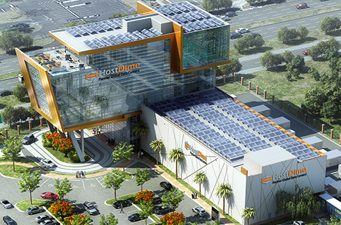data center solar panels