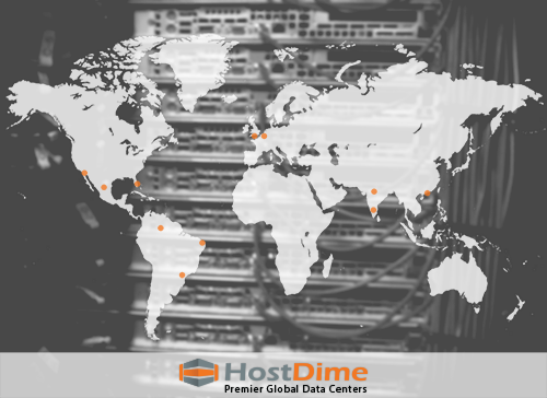 Choose a HostDime Bare Metal Server from 8 Different Countries
