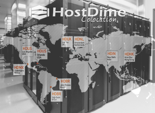 HostDime Now Offers Colocation in 11 Global Data Centers
