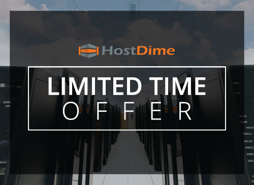 HostDime Matching Cloud Credit Deposit for Limited Time