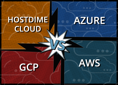 Which Cloud Server is Fastest? HostDime Cloud vs AWS vs Azure vs GCP