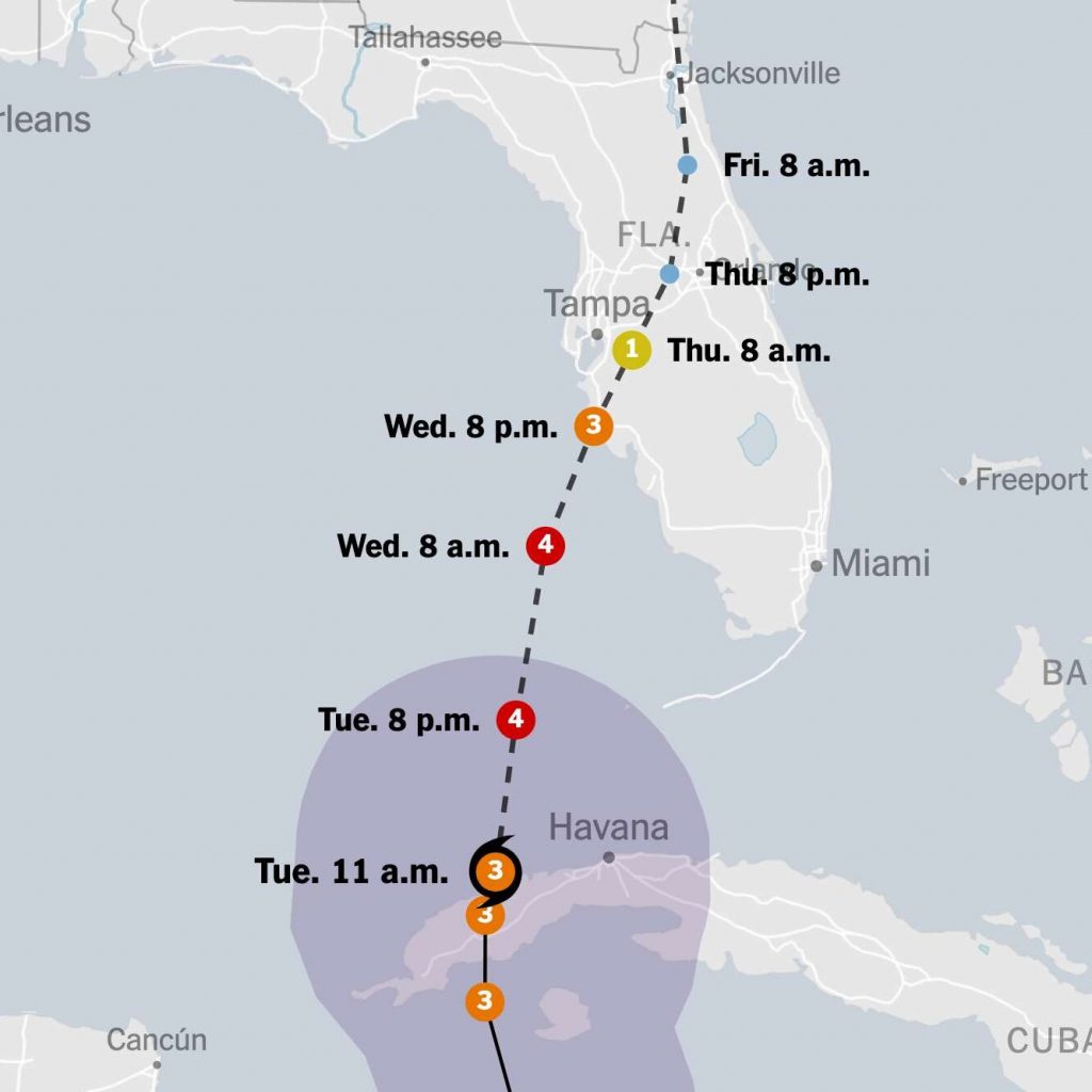 hurricane ian data center