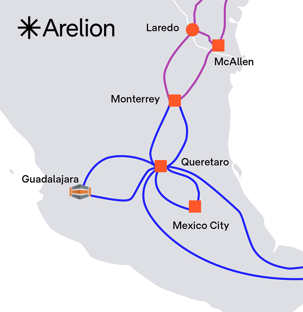 arelion hostdime mexico data center pop