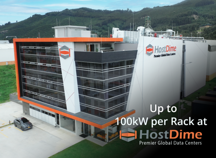 100kw per rack data center