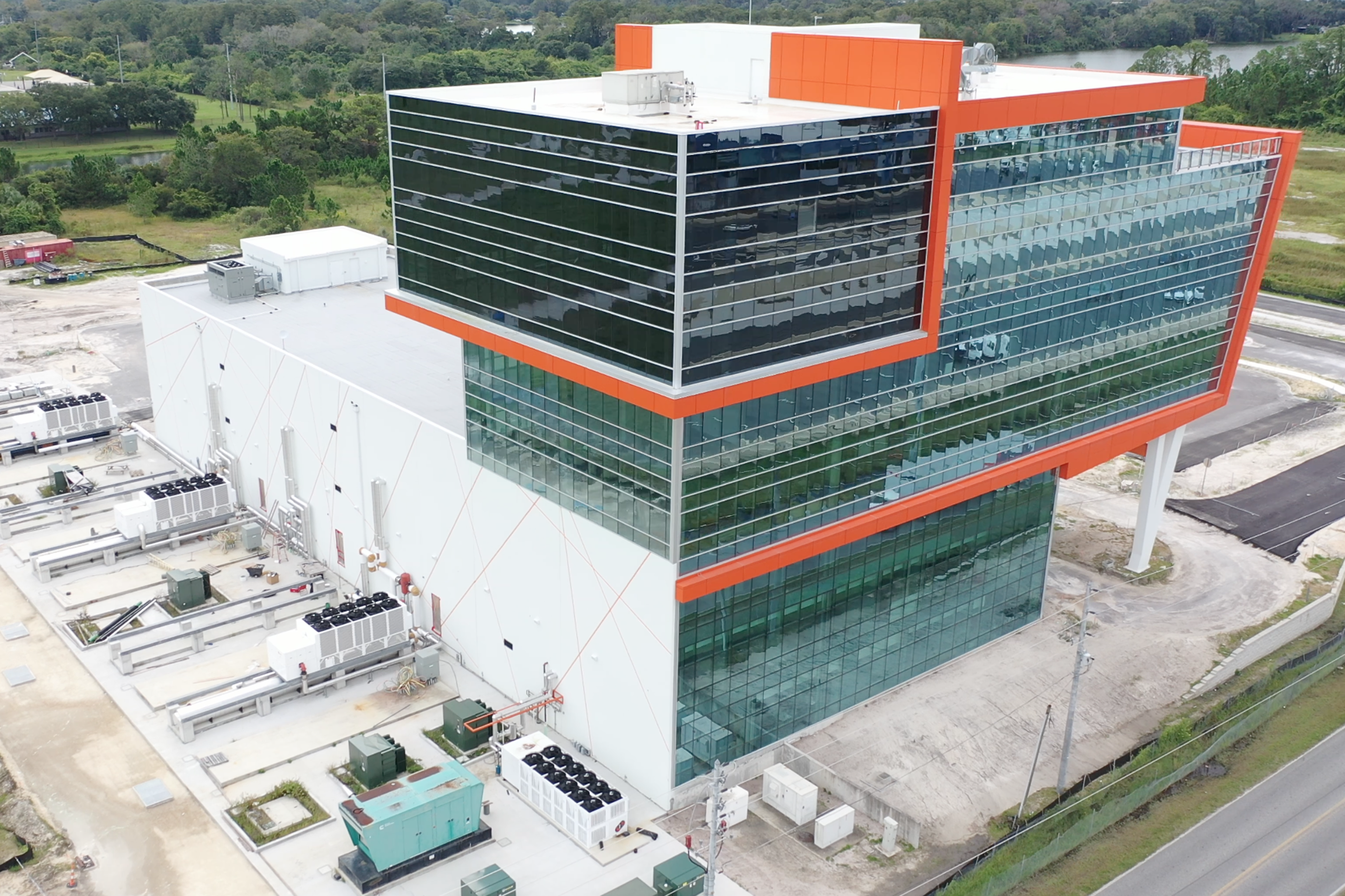 HostDime SuperNova Data Center exterior view