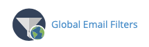 Click on Global Email Filters in the Email Section of cPanel